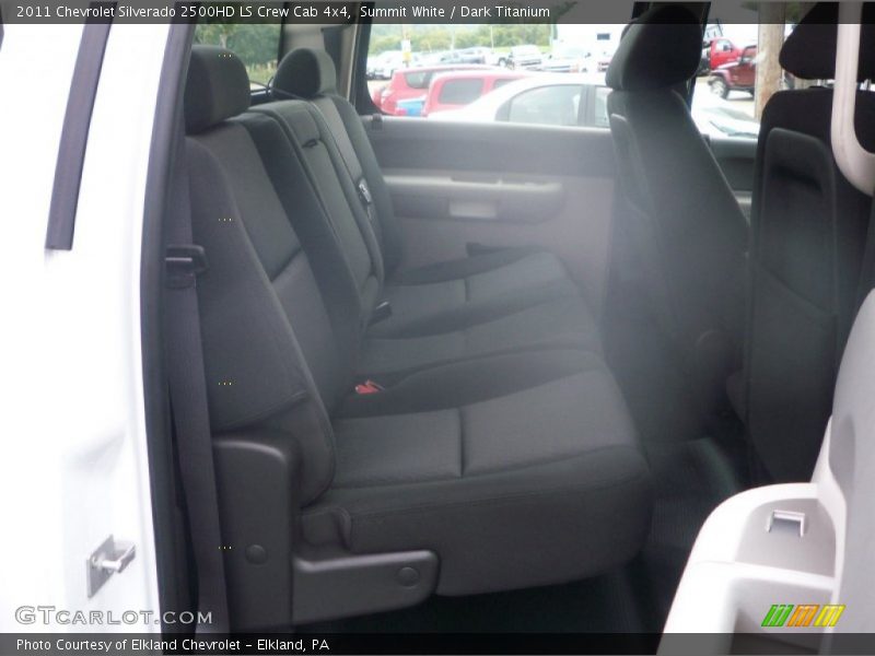 Summit White / Dark Titanium 2011 Chevrolet Silverado 2500HD LS Crew Cab 4x4