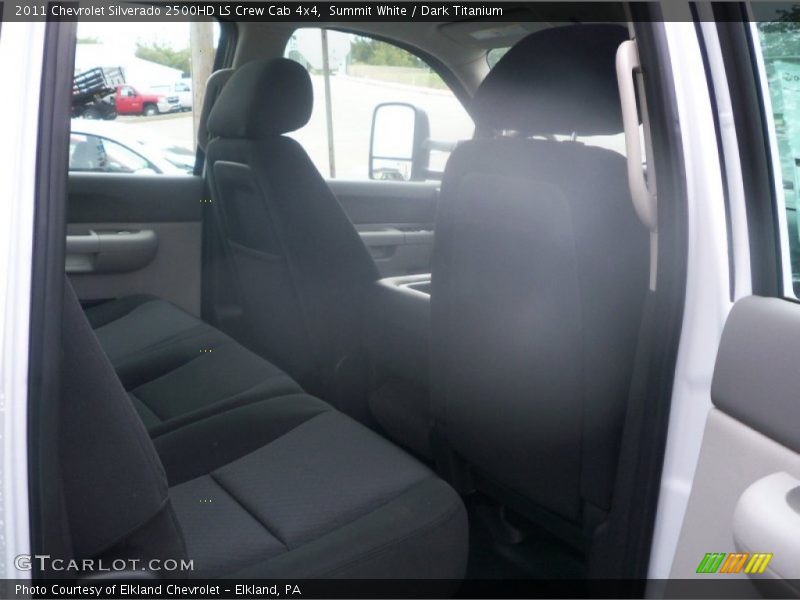 Summit White / Dark Titanium 2011 Chevrolet Silverado 2500HD LS Crew Cab 4x4