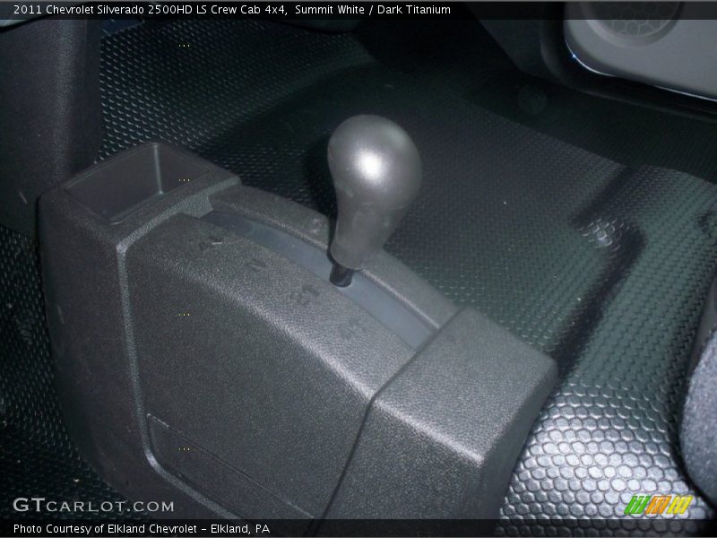 Summit White / Dark Titanium 2011 Chevrolet Silverado 2500HD LS Crew Cab 4x4