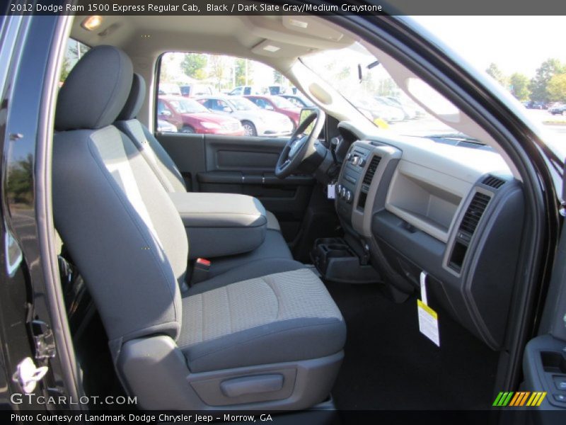Black / Dark Slate Gray/Medium Graystone 2012 Dodge Ram 1500 Express Regular Cab