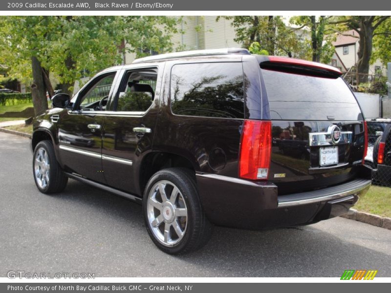 Black Raven / Ebony/Ebony 2009 Cadillac Escalade AWD