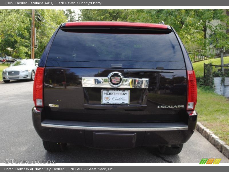 Black Raven / Ebony/Ebony 2009 Cadillac Escalade AWD
