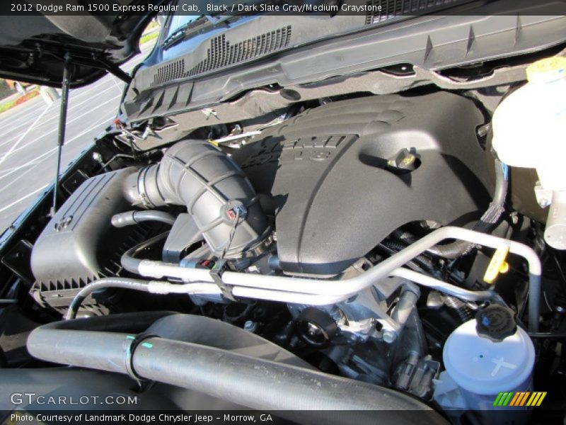 Black / Dark Slate Gray/Medium Graystone 2012 Dodge Ram 1500 Express Regular Cab