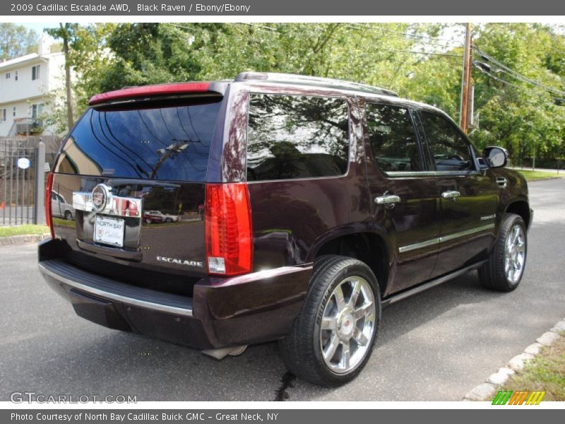 Black Raven / Ebony/Ebony 2009 Cadillac Escalade AWD
