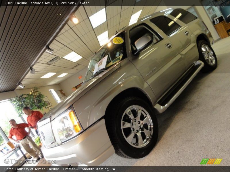 Quicksilver / Pewter 2005 Cadillac Escalade AWD