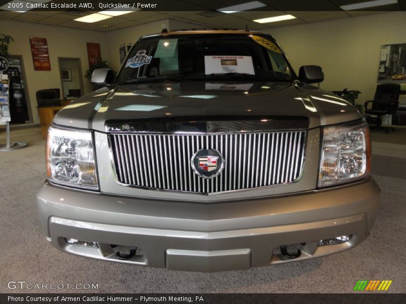 Quicksilver / Pewter 2005 Cadillac Escalade AWD