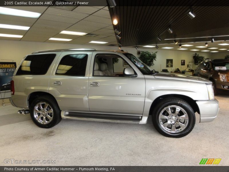 Quicksilver / Pewter 2005 Cadillac Escalade AWD
