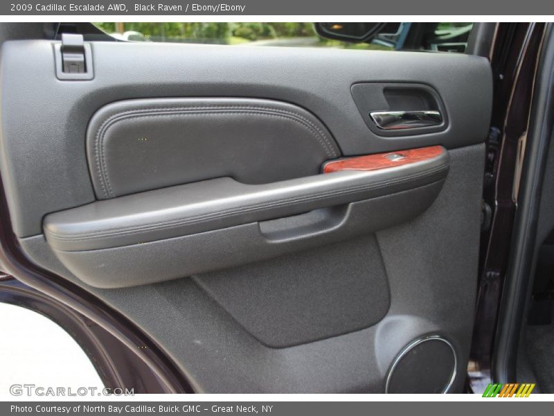 Black Raven / Ebony/Ebony 2009 Cadillac Escalade AWD