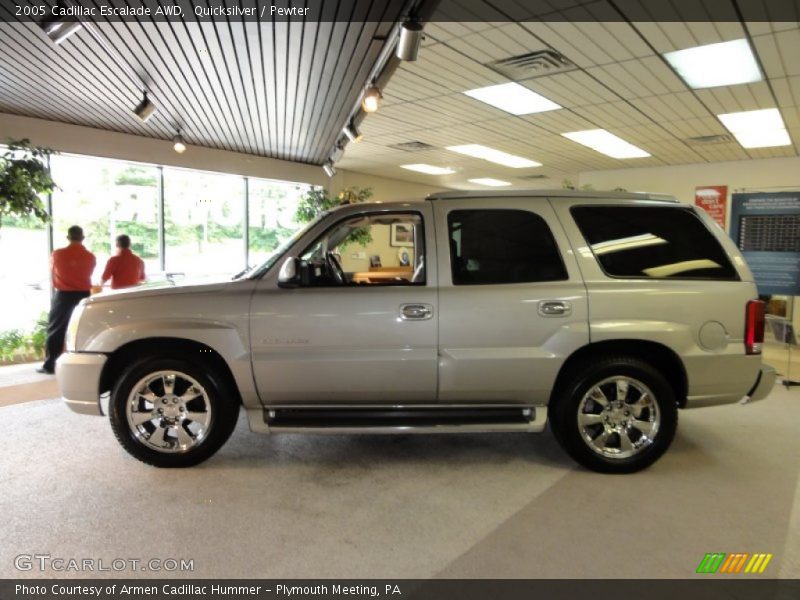 Quicksilver / Pewter 2005 Cadillac Escalade AWD
