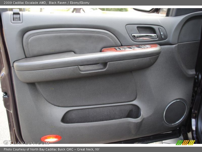 Black Raven / Ebony/Ebony 2009 Cadillac Escalade AWD