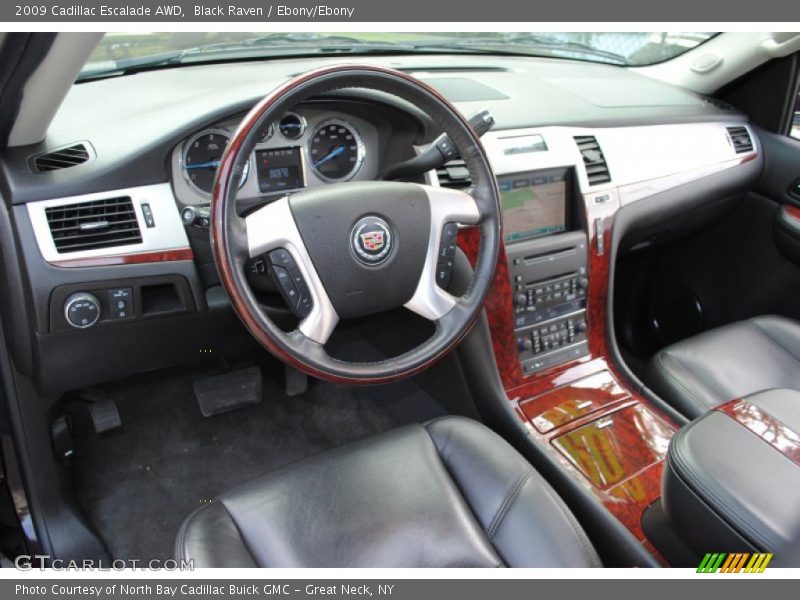 Black Raven / Ebony/Ebony 2009 Cadillac Escalade AWD