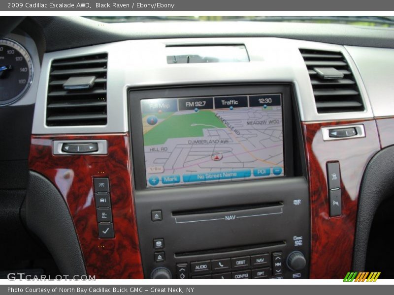 Black Raven / Ebony/Ebony 2009 Cadillac Escalade AWD