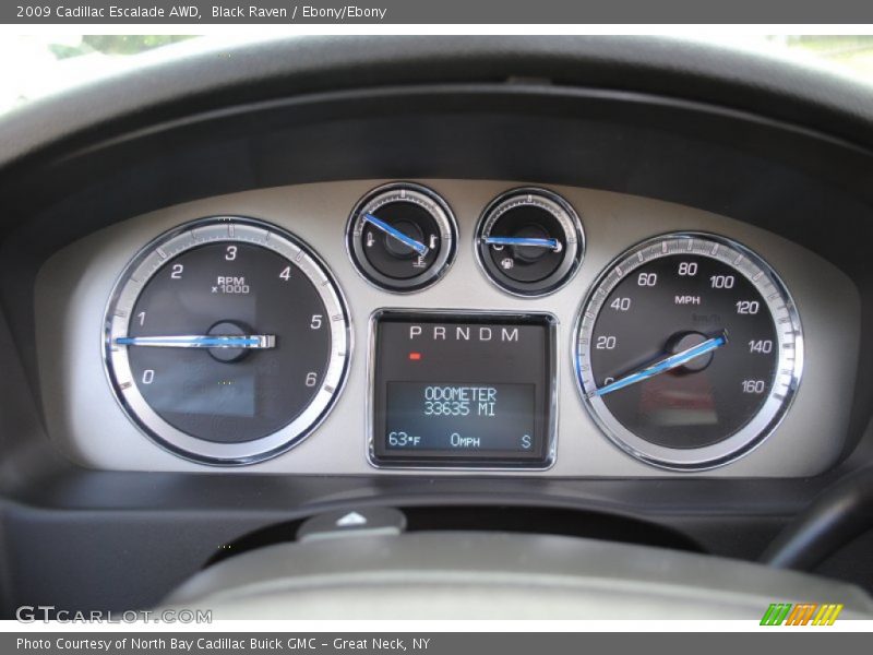 Black Raven / Ebony/Ebony 2009 Cadillac Escalade AWD
