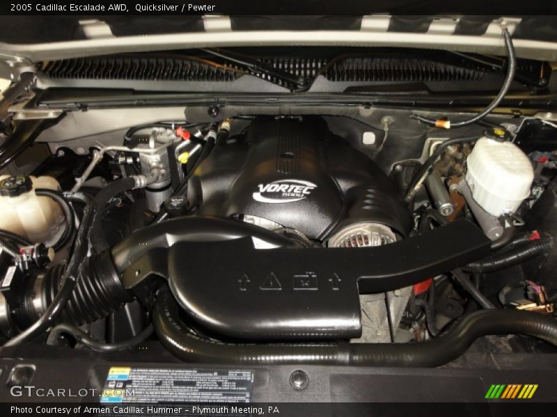 Quicksilver / Pewter 2005 Cadillac Escalade AWD