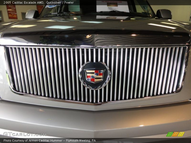 Quicksilver / Pewter 2005 Cadillac Escalade AWD