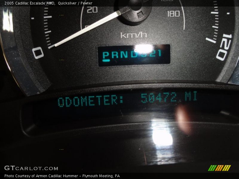 Quicksilver / Pewter 2005 Cadillac Escalade AWD