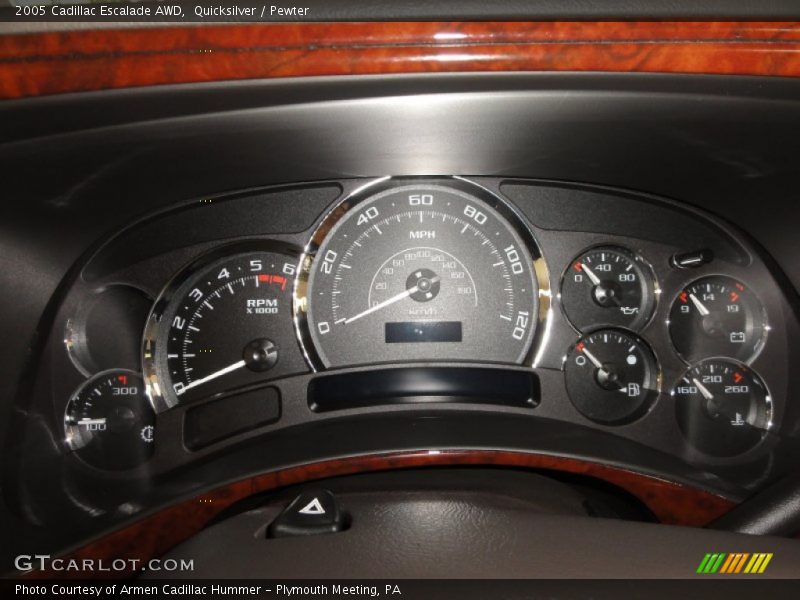 Quicksilver / Pewter 2005 Cadillac Escalade AWD