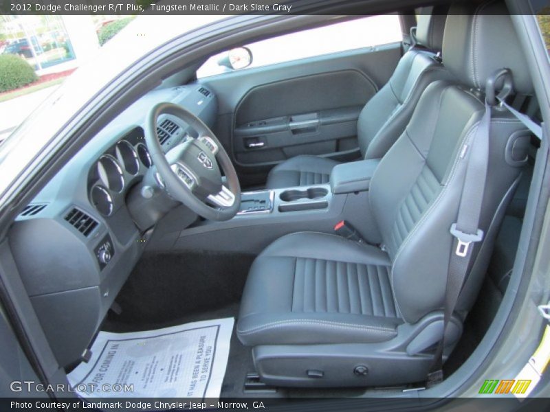  2012 Challenger R/T Plus Dark Slate Gray Interior