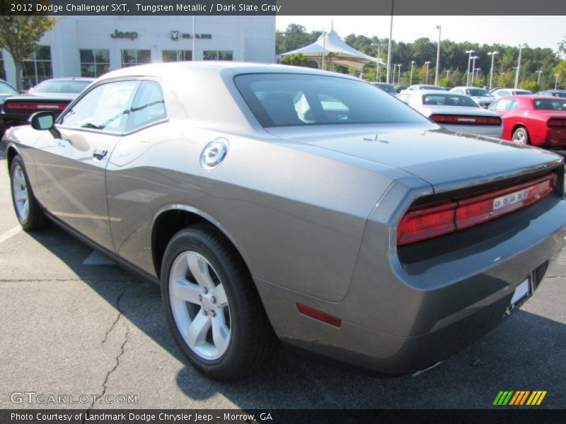 Tungsten Metallic / Dark Slate Gray 2012 Dodge Challenger SXT