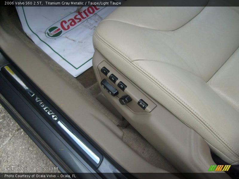 Titanium Gray Metallic / Taupe/Light Taupe 2006 Volvo S60 2.5T