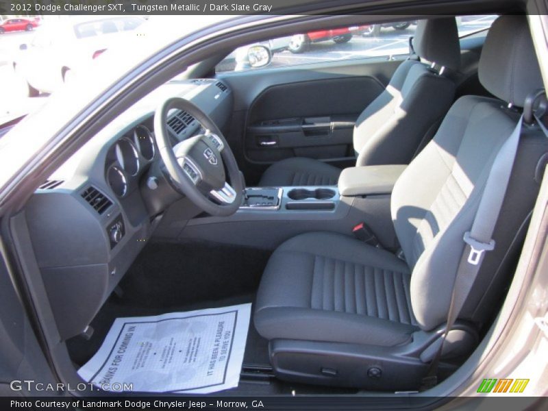 Tungsten Metallic / Dark Slate Gray 2012 Dodge Challenger SXT