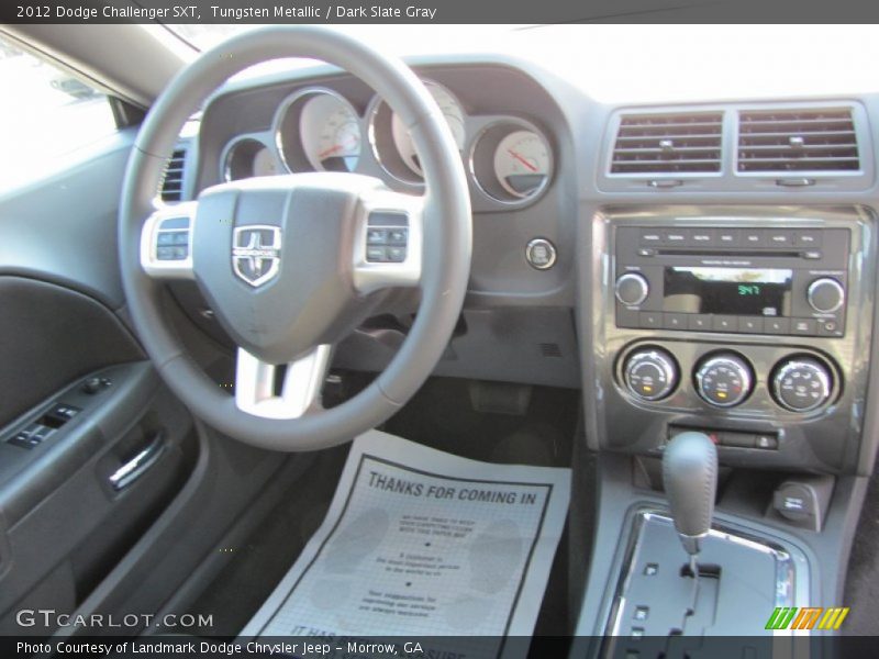 Tungsten Metallic / Dark Slate Gray 2012 Dodge Challenger SXT