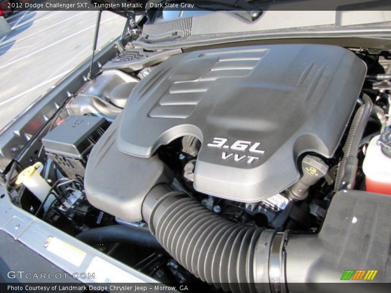 Tungsten Metallic / Dark Slate Gray 2012 Dodge Challenger SXT