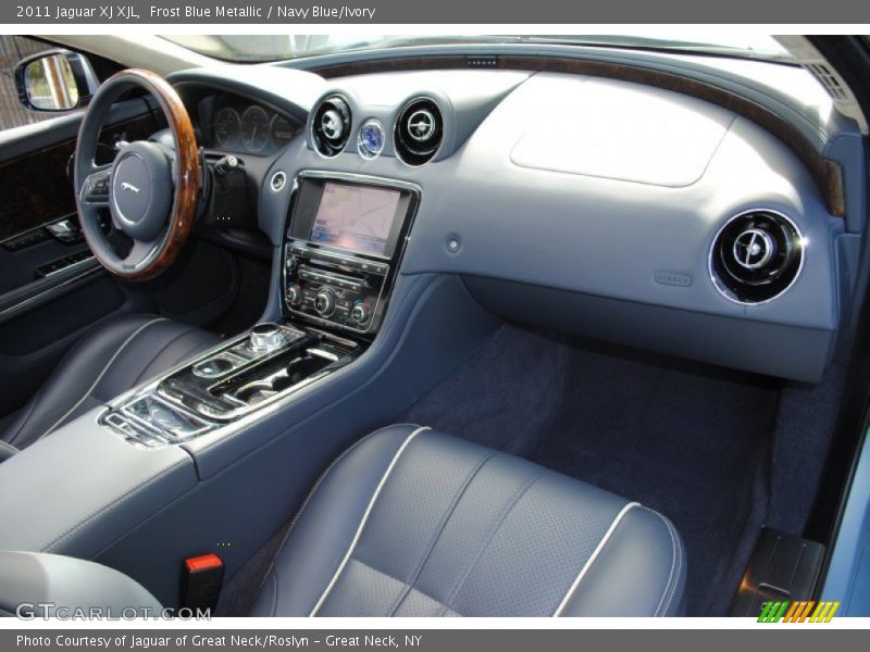 2011 XJ XJL Navy Blue/Ivory Interior