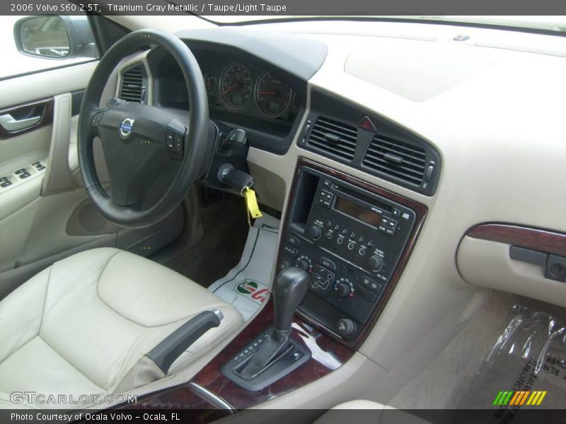 Titanium Gray Metallic / Taupe/Light Taupe 2006 Volvo S60 2.5T