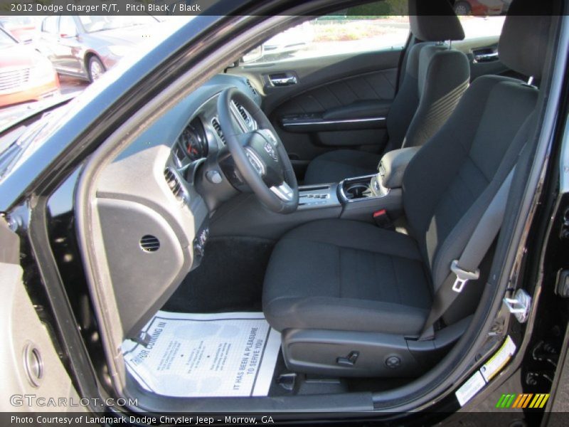  2012 Charger R/T Black Interior