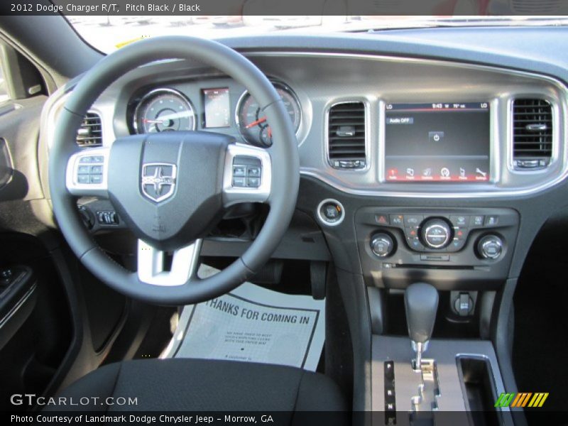 Dashboard of 2012 Charger R/T