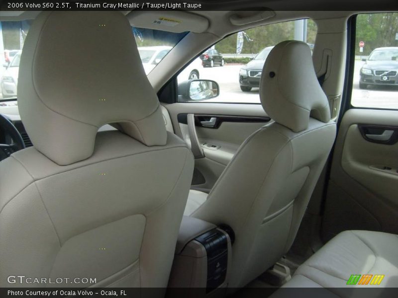 Titanium Gray Metallic / Taupe/Light Taupe 2006 Volvo S60 2.5T