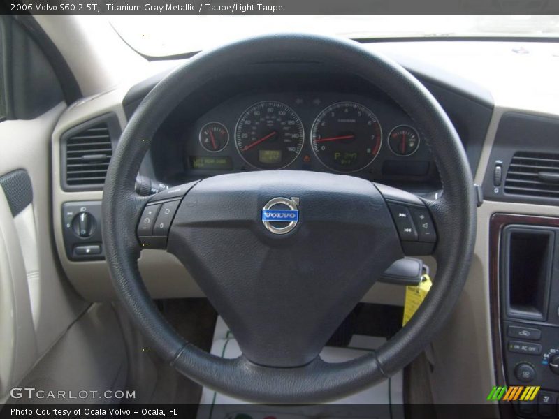 Titanium Gray Metallic / Taupe/Light Taupe 2006 Volvo S60 2.5T