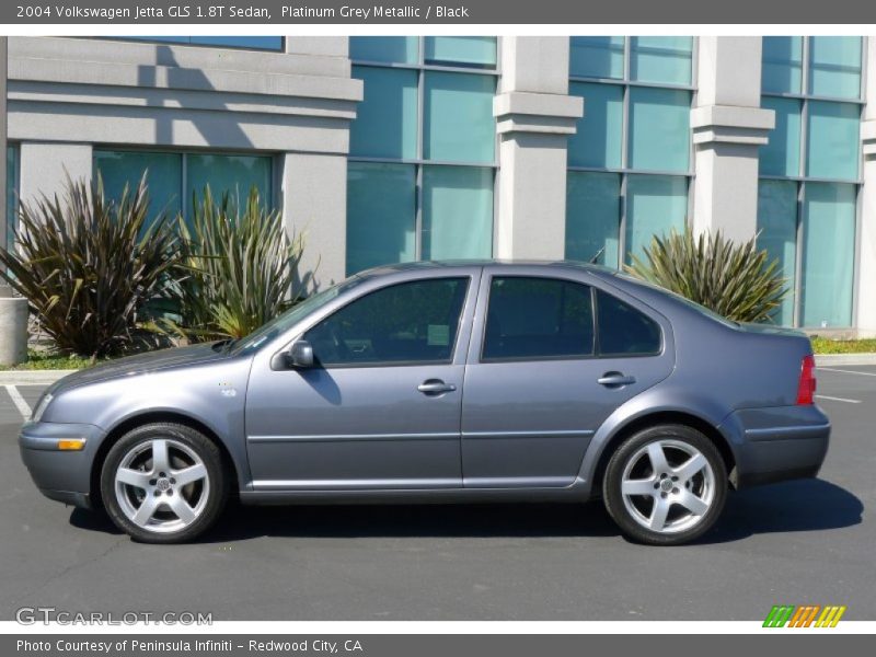 Platinum Grey Metallic / Black 2004 Volkswagen Jetta GLS 1.8T Sedan