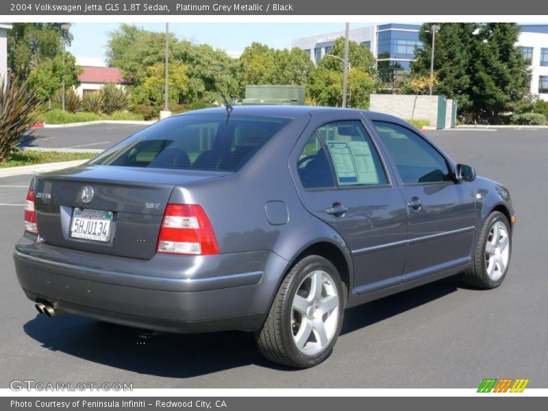 Platinum Grey Metallic / Black 2004 Volkswagen Jetta GLS 1.8T Sedan