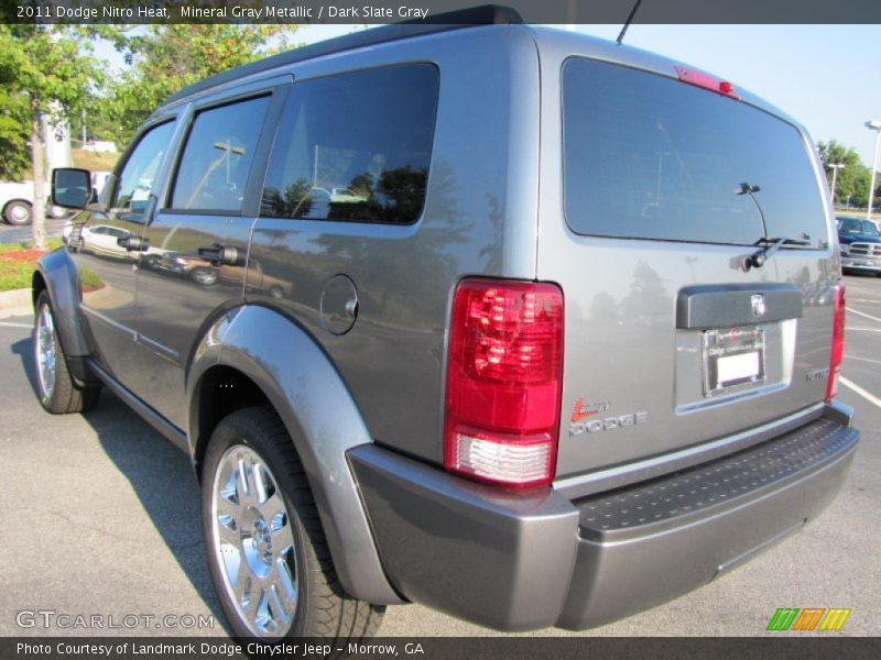 Mineral Gray Metallic / Dark Slate Gray 2011 Dodge Nitro Heat