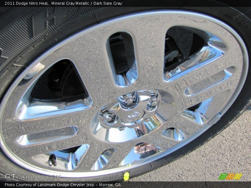 Mineral Gray Metallic / Dark Slate Gray 2011 Dodge Nitro Heat