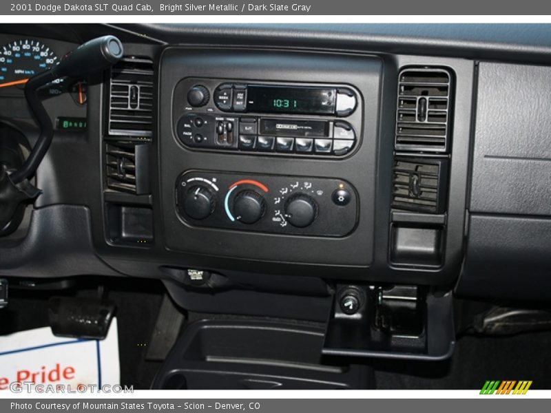 Controls of 2001 Dakota SLT Quad Cab