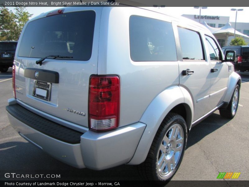 Bright Silver Metallic / Dark Slate Gray 2011 Dodge Nitro Heat