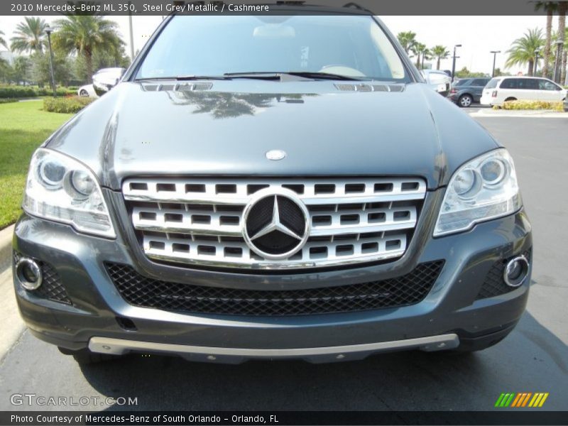 Steel Grey Metallic / Cashmere 2010 Mercedes-Benz ML 350