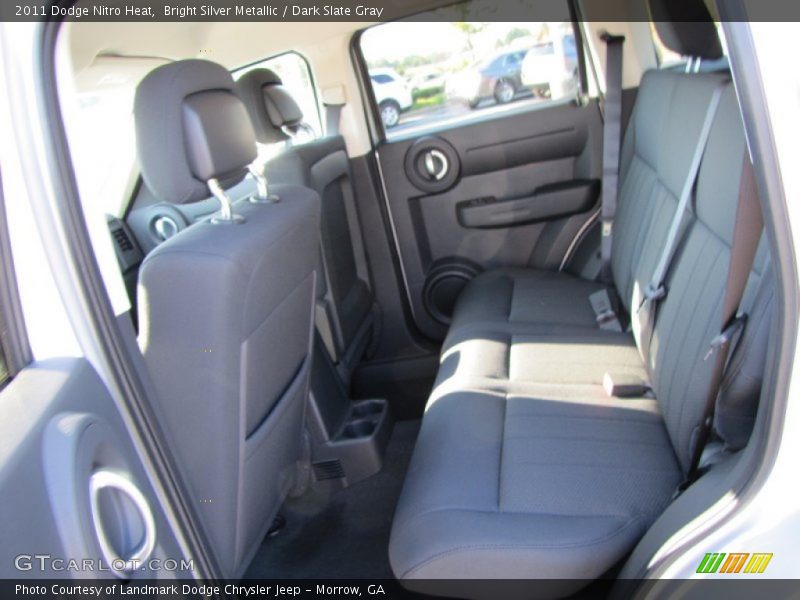 Bright Silver Metallic / Dark Slate Gray 2011 Dodge Nitro Heat