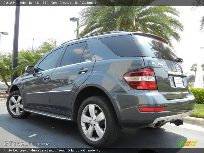 Steel Grey Metallic / Cashmere 2010 Mercedes-Benz ML 350