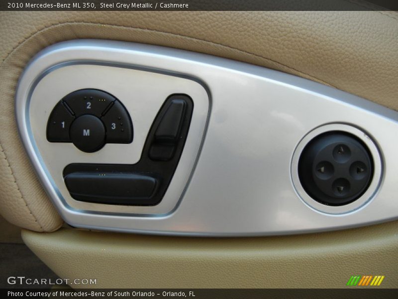 Steel Grey Metallic / Cashmere 2010 Mercedes-Benz ML 350