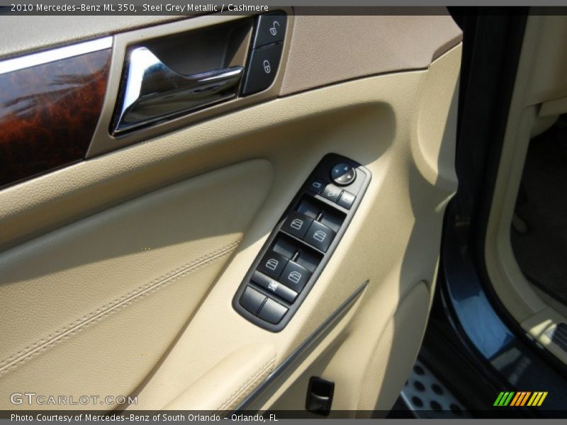 Steel Grey Metallic / Cashmere 2010 Mercedes-Benz ML 350