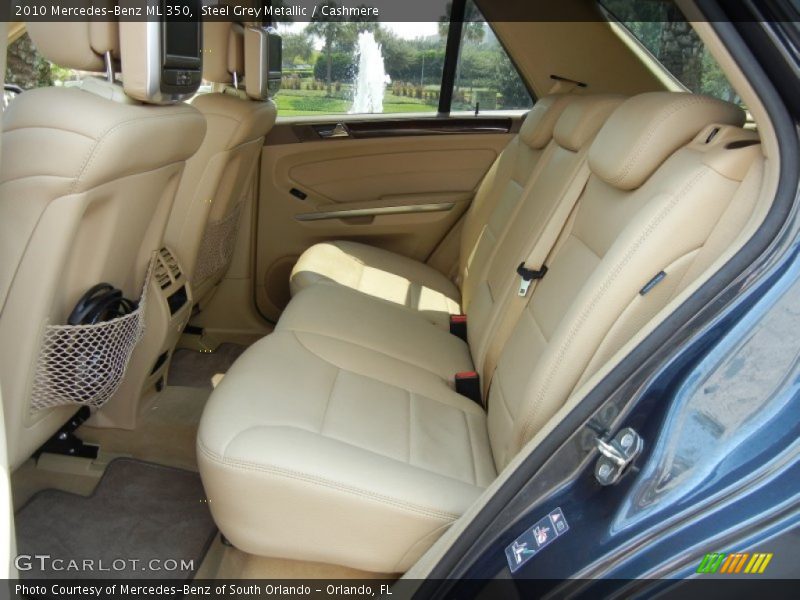 Steel Grey Metallic / Cashmere 2010 Mercedes-Benz ML 350