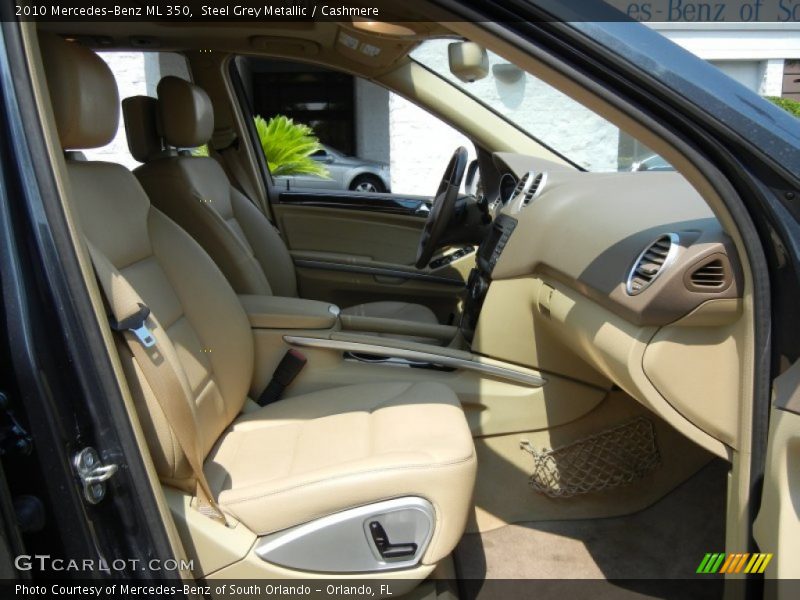 Steel Grey Metallic / Cashmere 2010 Mercedes-Benz ML 350
