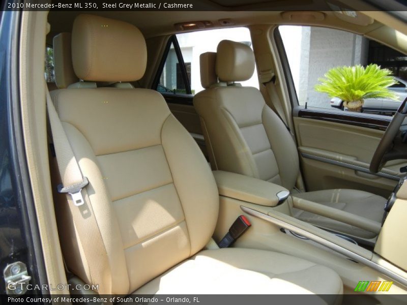 Steel Grey Metallic / Cashmere 2010 Mercedes-Benz ML 350