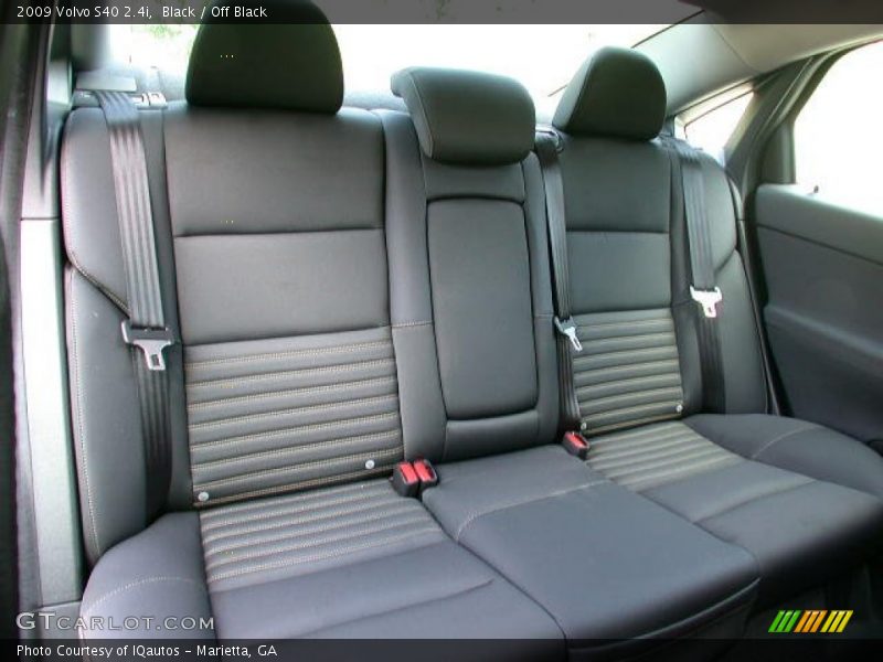 Black / Off Black 2009 Volvo S40 2.4i