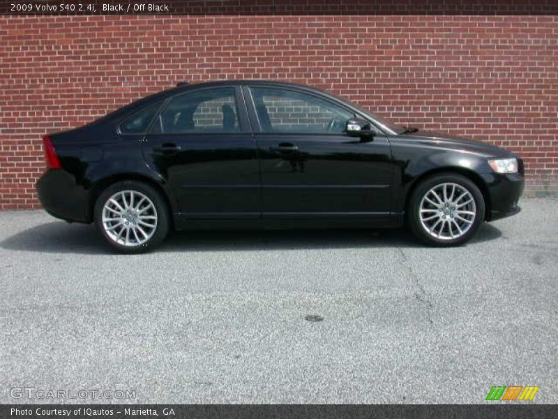 Black / Off Black 2009 Volvo S40 2.4i