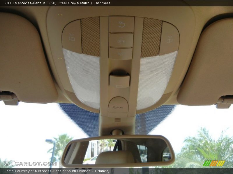 Steel Grey Metallic / Cashmere 2010 Mercedes-Benz ML 350
